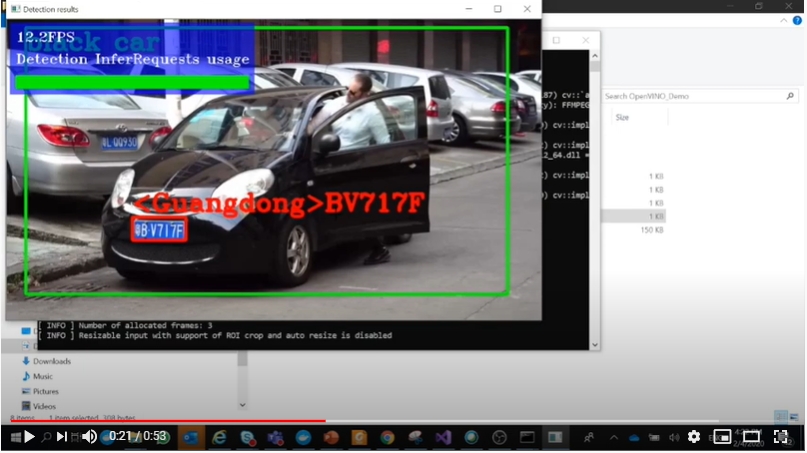 Intel OpenVINO Tool kit Download and Using for License Plate Recognition